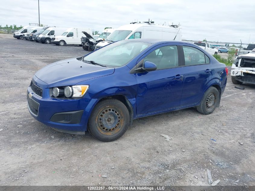 2014 Chevrolet Sonic VIN: 1G1JA5EHXE4180237 Lot: 12022257