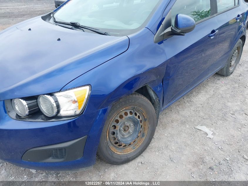 2014 Chevrolet Sonic VIN: 1G1JA5EHXE4180237 Lot: 12022257