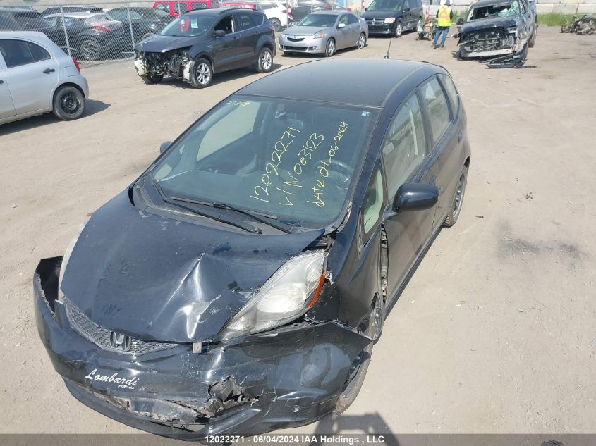 2014 Honda Fit Lx VIN: LUCGE8H57E3003123 Lot: 12022271