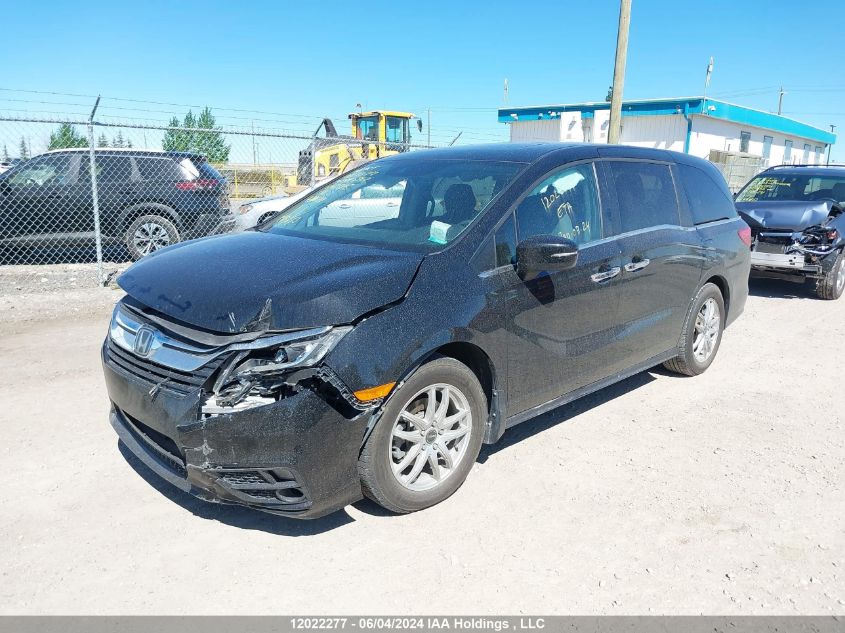 2019 Honda Odyssey VIN: 5FNRL6H45KB512026 Lot: 12022277