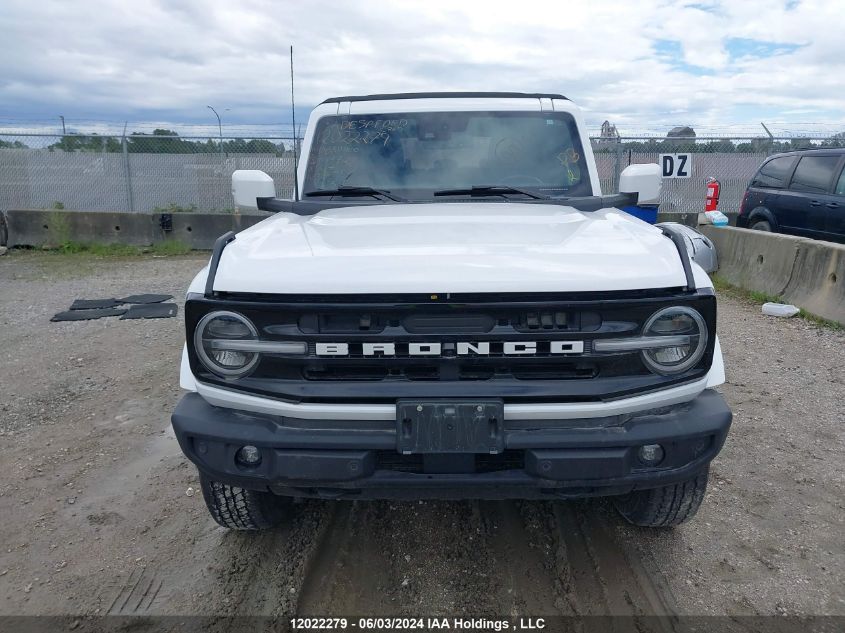 2021 Ford Bronco Outer Banks VIN: 1FMDE5BH2MLA84728 Lot: 12022279