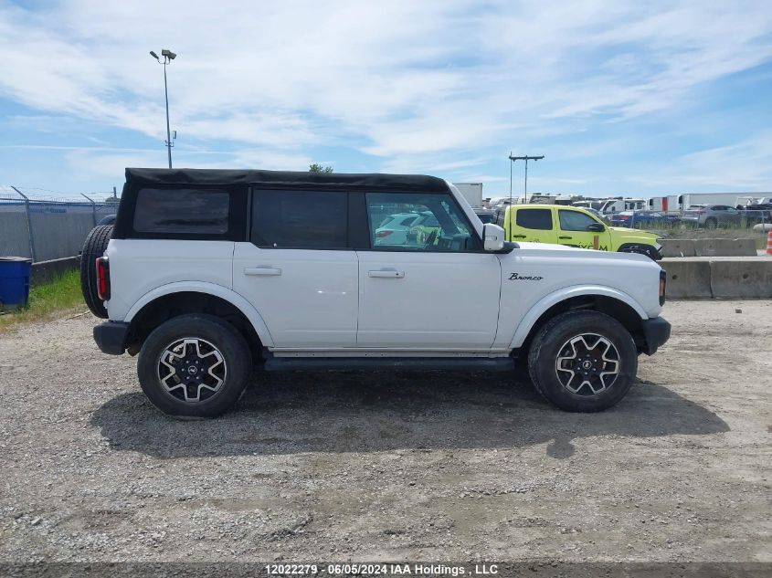 2021 Ford Bronco Outer Banks VIN: 1FMDE5BH2MLA84728 Lot: 12022279