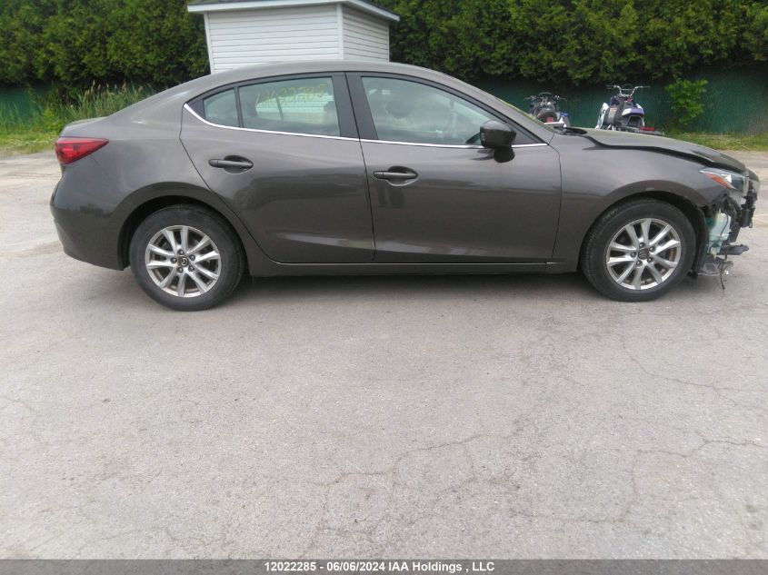 2016 Mazda 3 Touring VIN: 3MZBM1V79GM310497 Lot: 12022285