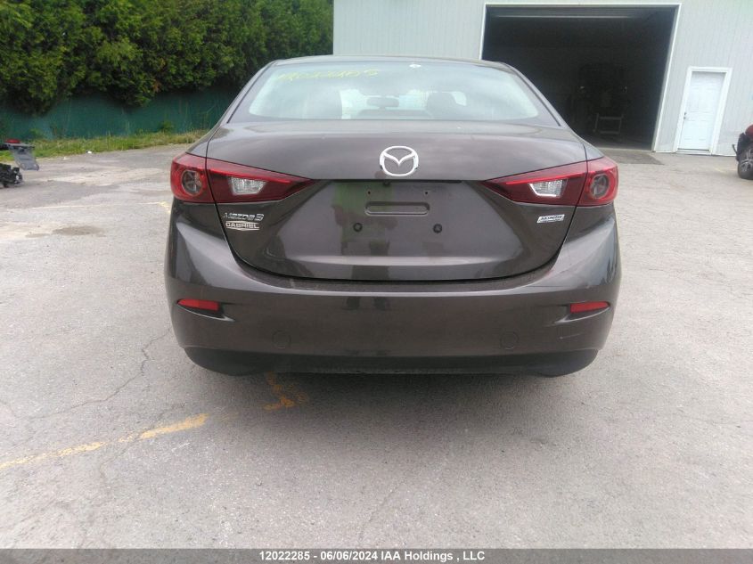 2016 Mazda 3 Touring VIN: 3MZBM1V79GM310497 Lot: 12022285