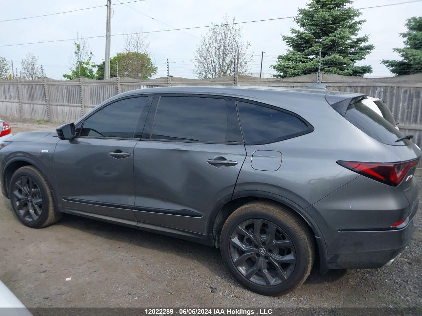 2024 Acura Mdx VIN: 5J8YE1H09RL803966 Lot: 12022289