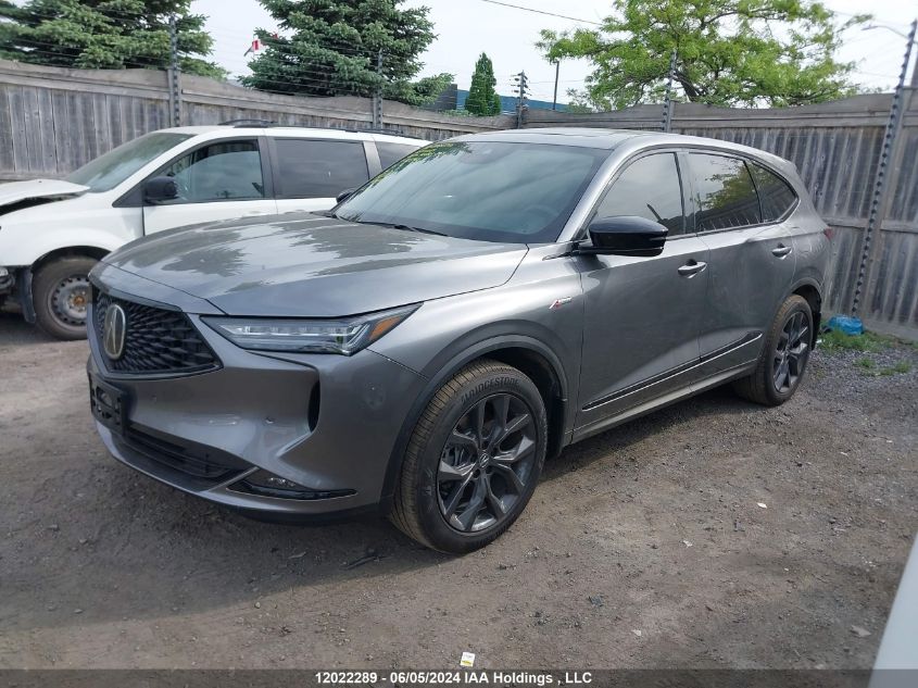 2024 Acura Mdx VIN: 5J8YE1H09RL803966 Lot: 12022289