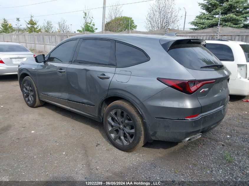 2024 Acura Mdx VIN: 5J8YE1H09RL803966 Lot: 12022289