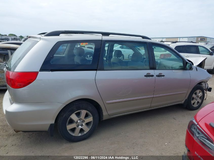 2008 Toyota Sienna Ce VIN: 5TDZK29CX8S193292 Lot: 12022295