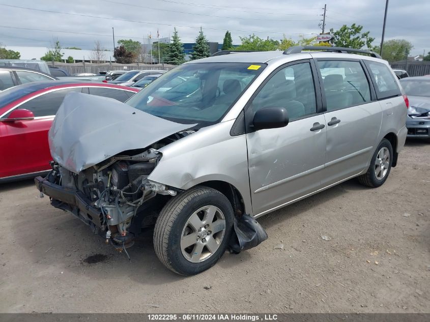 2008 Toyota Sienna Ce VIN: 5TDZK29CX8S193292 Lot: 12022295