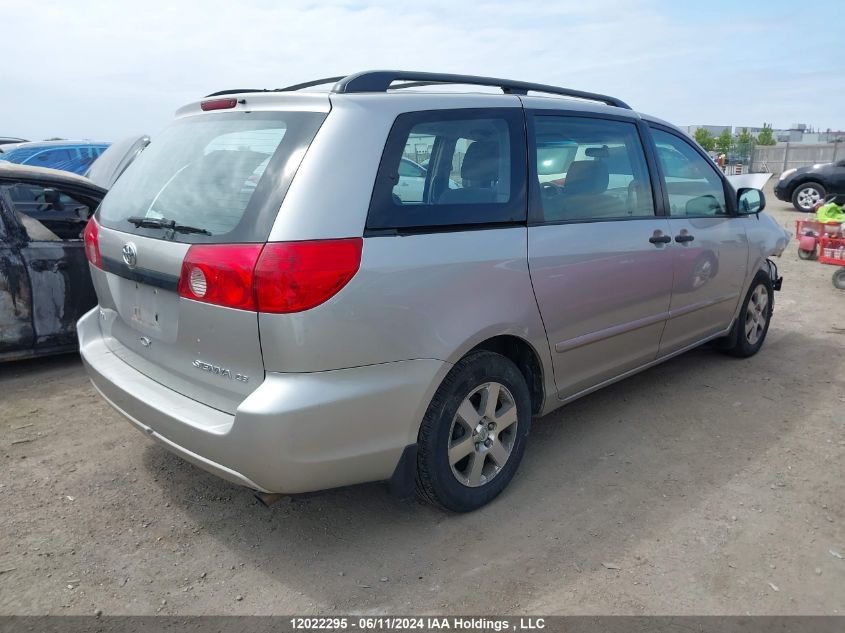 2008 Toyota Sienna Ce VIN: 5TDZK29CX8S193292 Lot: 12022295