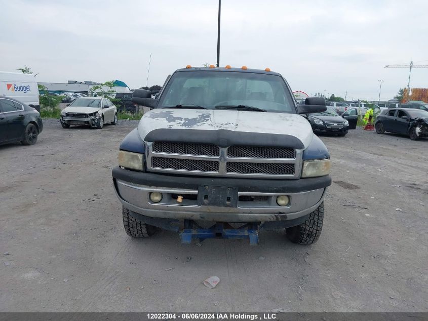 2001 Dodge Ram 2500 VIN: 3B7KF26691M285813 Lot: 12022304