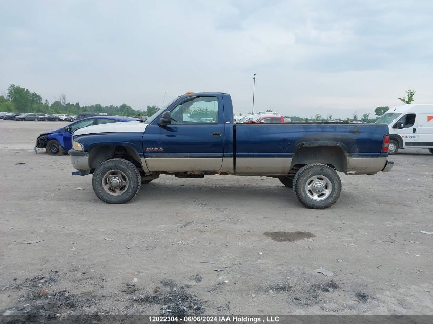 2001 Dodge Ram 2500 VIN: 3B7KF26691M285813 Lot: 12022304