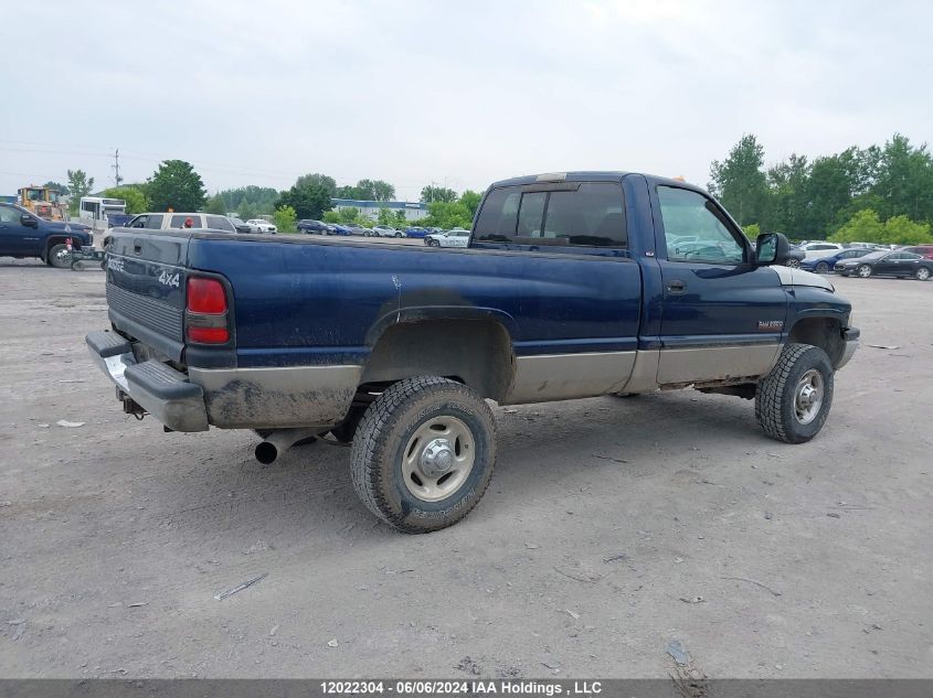 2001 Dodge Ram 2500 VIN: 3B7KF26691M285813 Lot: 12022304