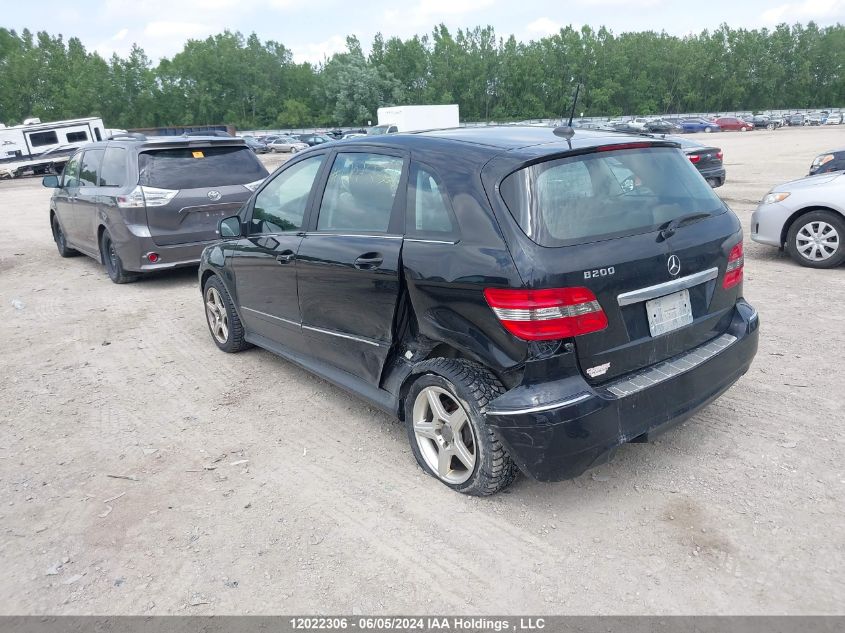 2011 Mercedes-Benz B-Class VIN: WDDFH3DB6BJ694843 Lot: 12022306