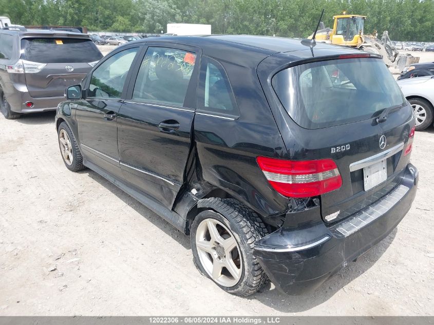 2011 Mercedes-Benz B-Class VIN: WDDFH3DB6BJ694843 Lot: 12022306