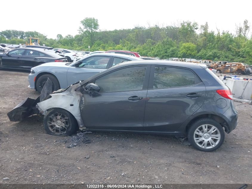 2014 Mazda Mazda2 VIN: JM1DE1KY8E0178970 Lot: 12022315