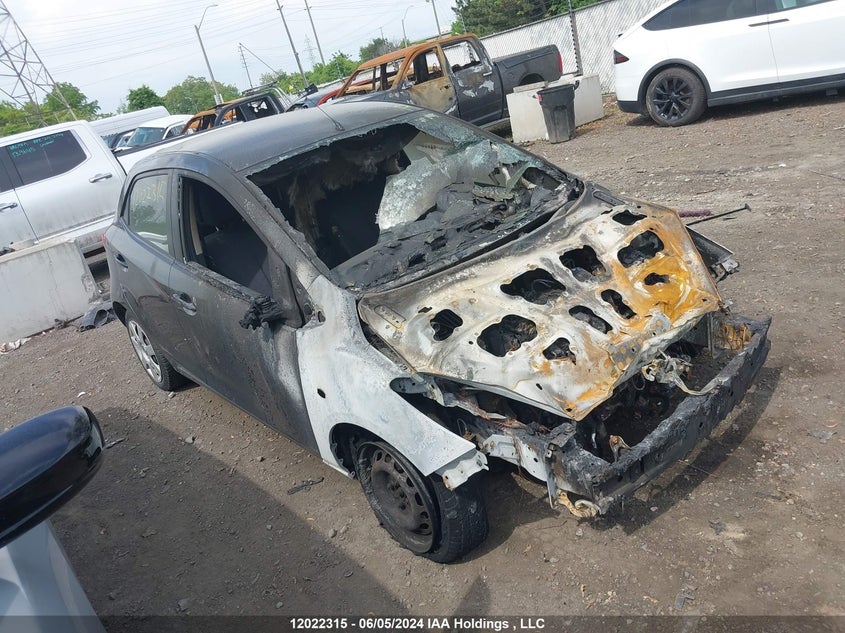 2014 Mazda Mazda2 VIN: JM1DE1KY8E0178970 Lot: 12022315