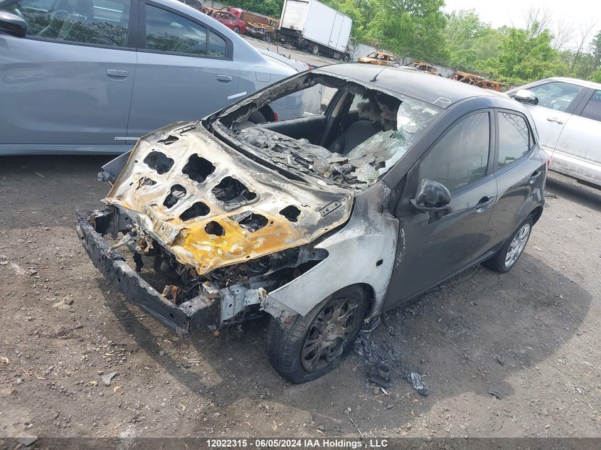 2014 Mazda Mazda2 VIN: JM1DE1KY8E0178970 Lot: 12022315