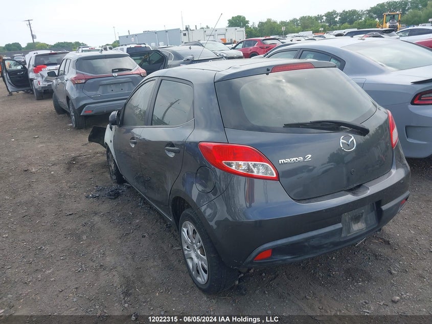 2014 Mazda Mazda2 VIN: JM1DE1KY8E0178970 Lot: 12022315
