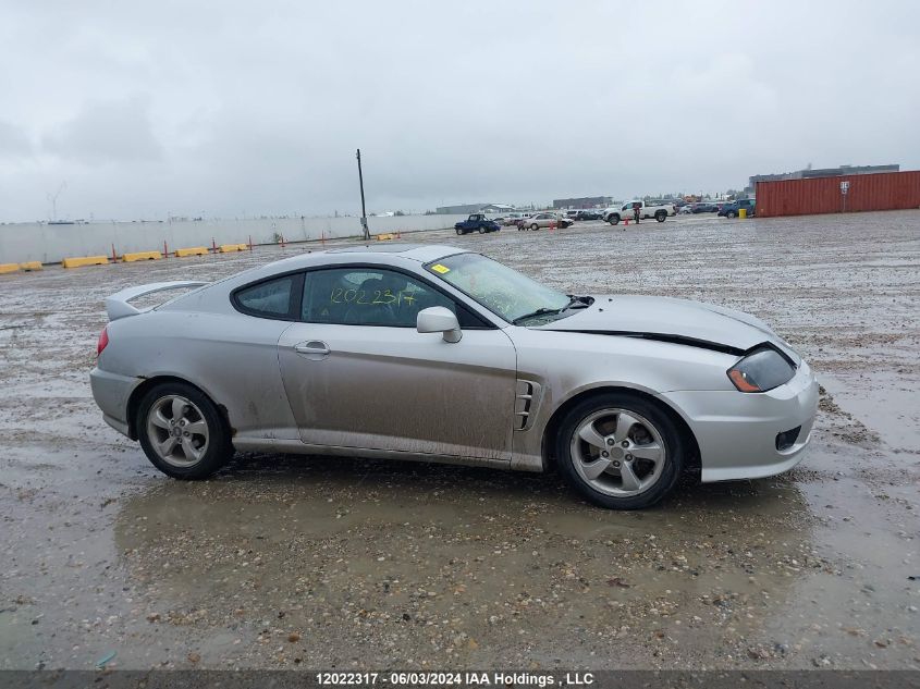 2006 Hyundai Tiburon VIN: KMHHN65D26U201009 Lot: 12022317