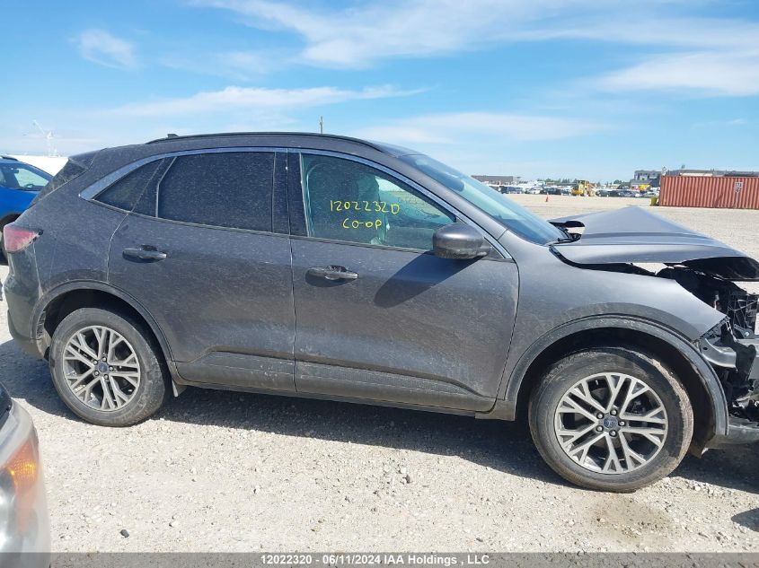 2021 Ford Escape Sel VIN: 1FMCU9H63MUA75669 Lot: 12022320