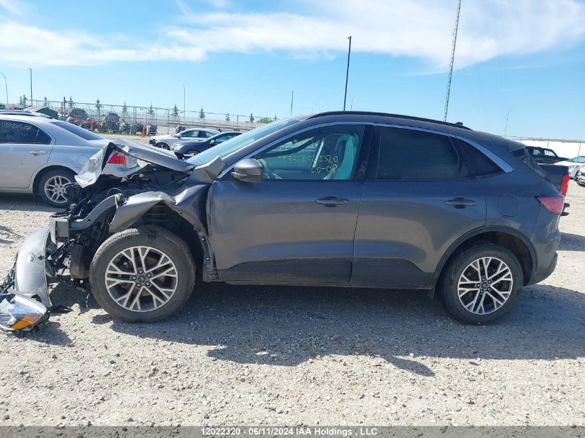2021 Ford Escape Sel VIN: 1FMCU9H63MUA75669 Lot: 12022320