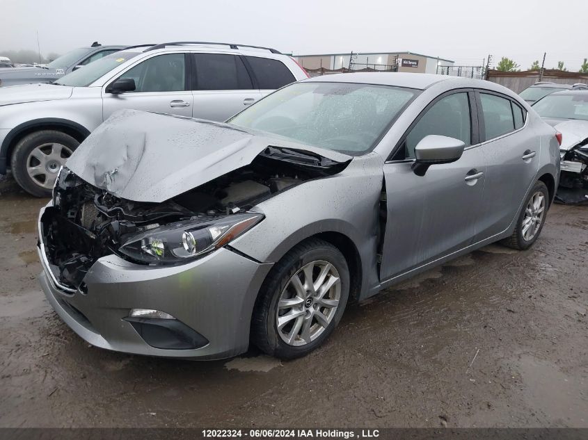 2015 Mazda Mazda3 VIN: 3MZBM1V70FM180379 Lot: 12022324