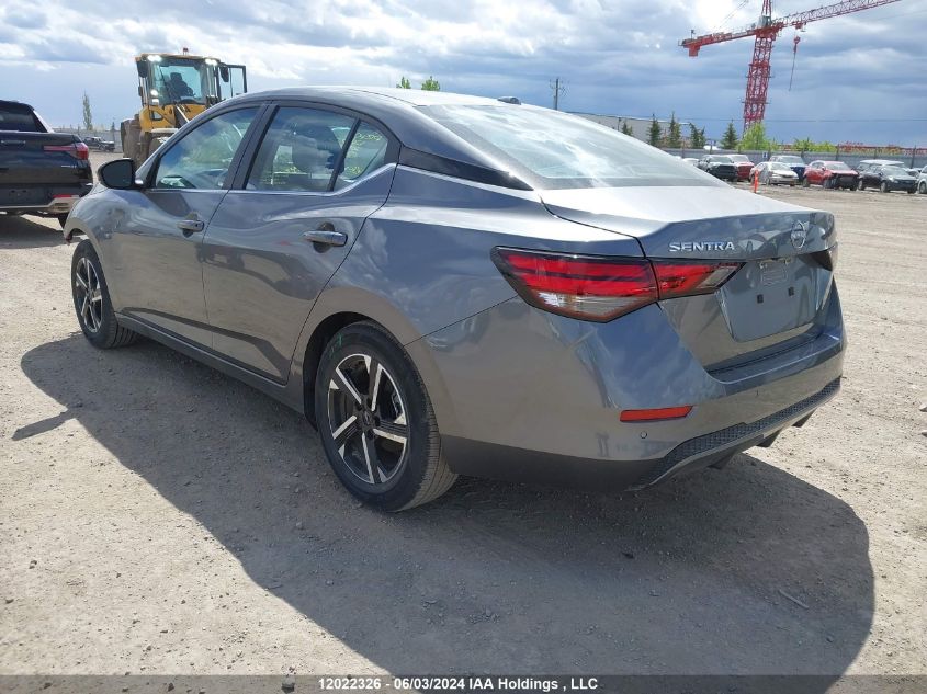 2024 Nissan Sentra VIN: 3N1AB8CV3RY278790 Lot: 12022326