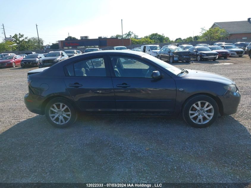 2007 Mazda Mazda3 VIN: JM1BK32F271754852 Lot: 12022333