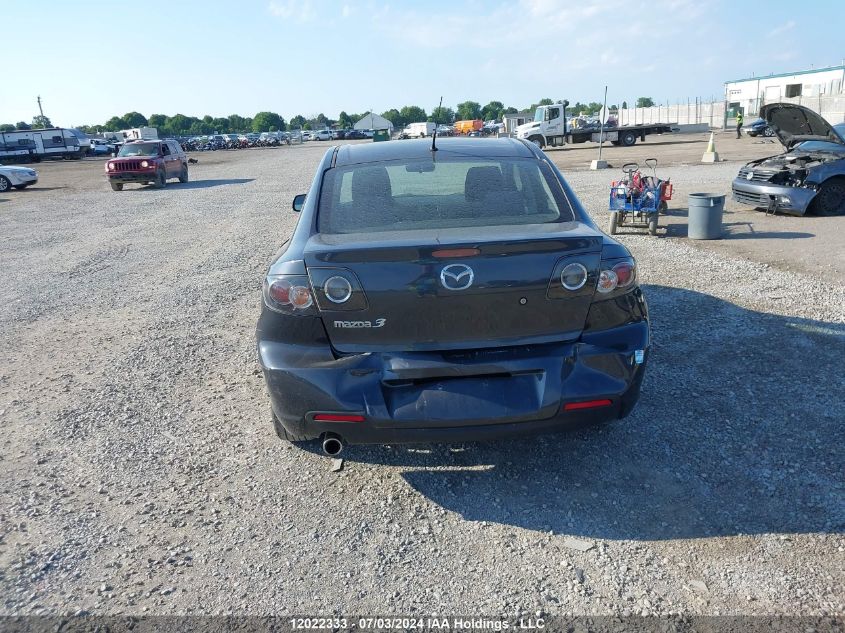 2007 Mazda Mazda3 VIN: JM1BK32F271754852 Lot: 12022333