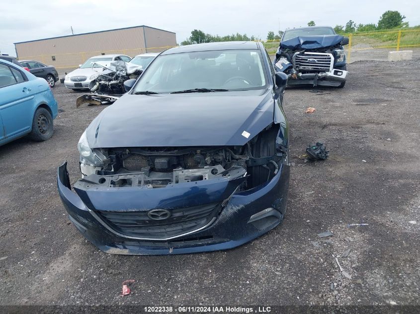 2016 Mazda 3 Touring VIN: 3MZBM1V70GM297302 Lot: 12022338