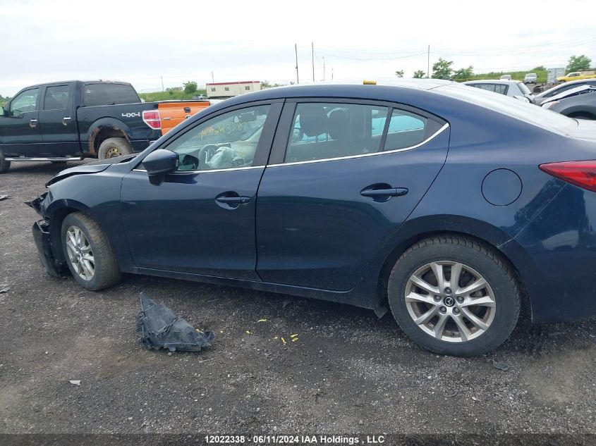 2016 Mazda 3 Touring VIN: 3MZBM1V70GM297302 Lot: 12022338