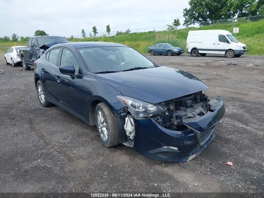 2016 Mazda 3 Touring VIN: 3MZBM1V70GM297302 Lot: 12022338