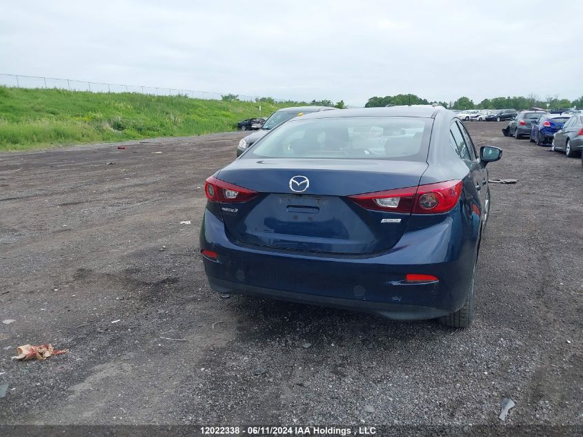 2016 Mazda 3 Touring VIN: 3MZBM1V70GM297302 Lot: 12022338