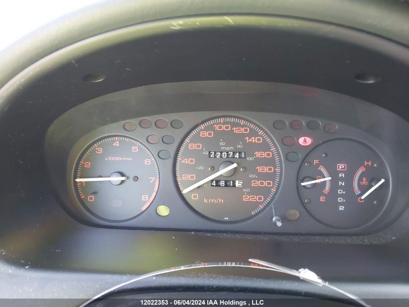 1998 Acura El VIN: 2HHMB4663WH904408 Lot: 12022353