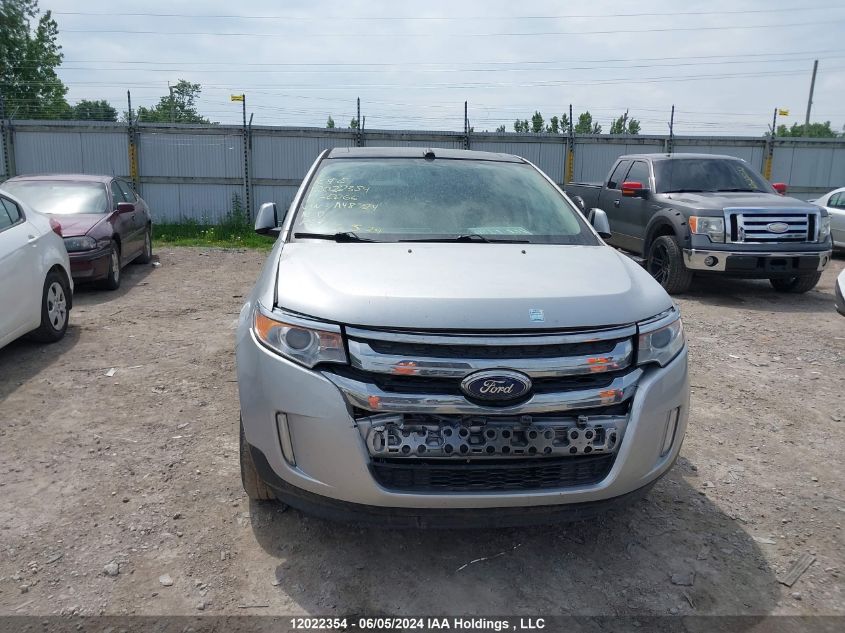 2011 Ford Edge Sel VIN: 2FMDK4JC4BBA48724 Lot: 12022354