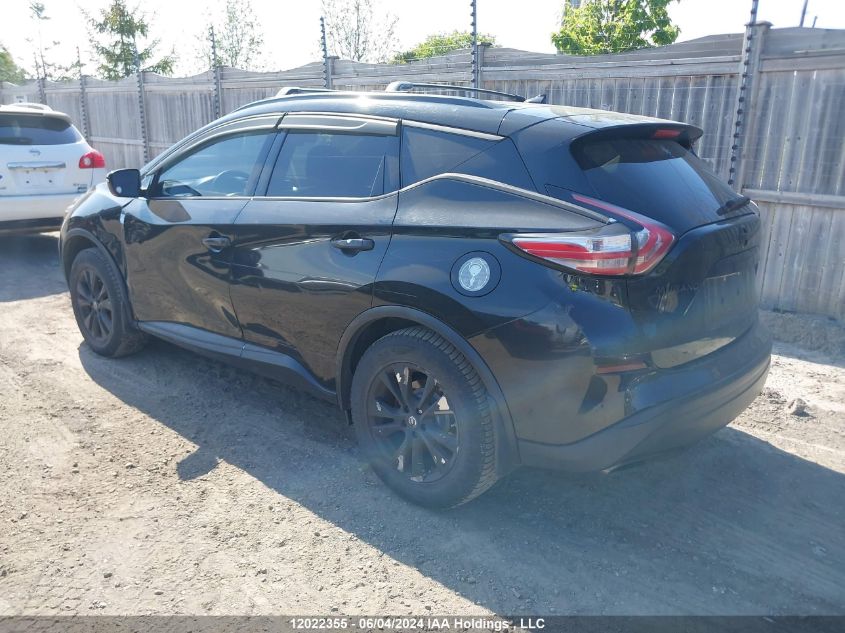 2016 Nissan Murano VIN: 5N1AZ2MG6GN121881 Lot: 12022355