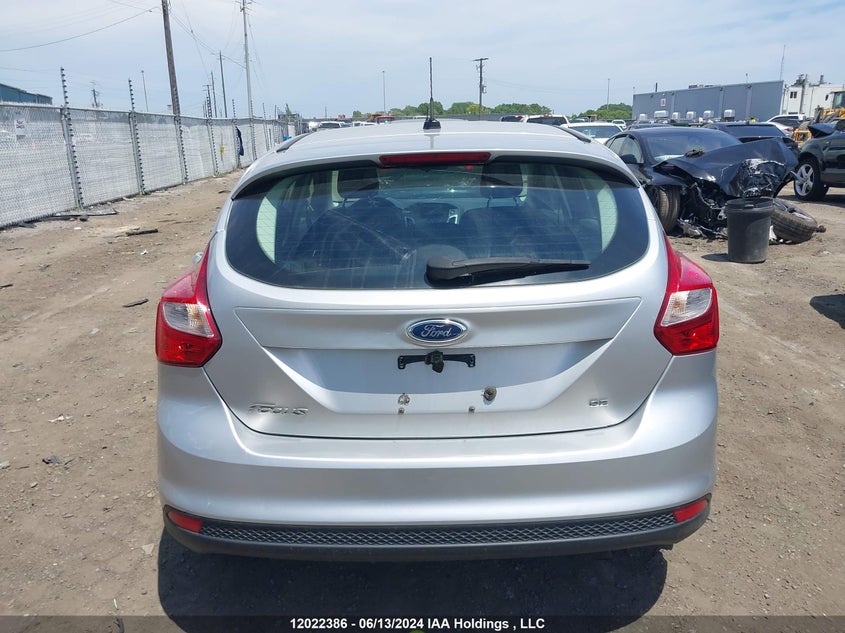 2012 Ford Focus Se VIN: 1FAHP3K25CL238000 Lot: 12022386