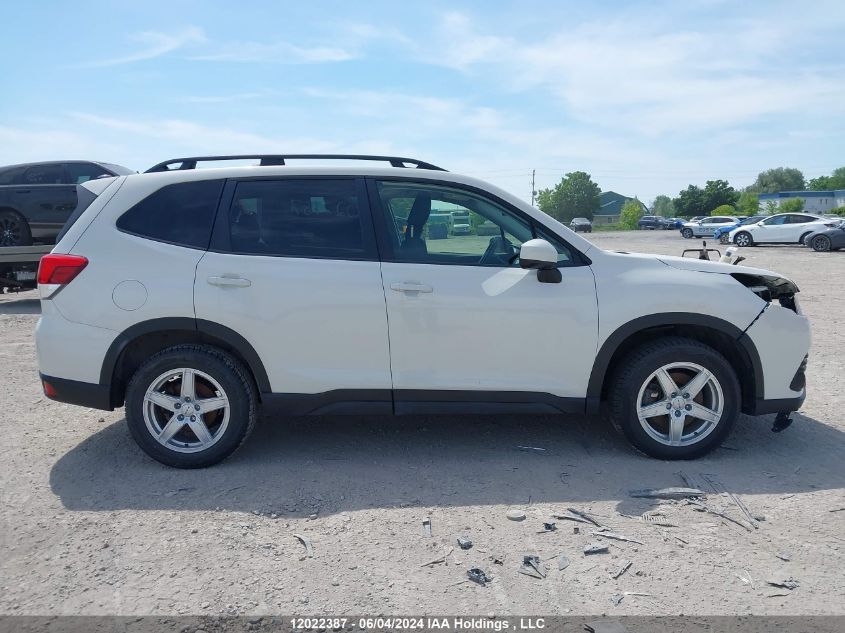 2022 Subaru Forester Convenience VIN: JF2SKEDC3NH471333 Lot: 12022387