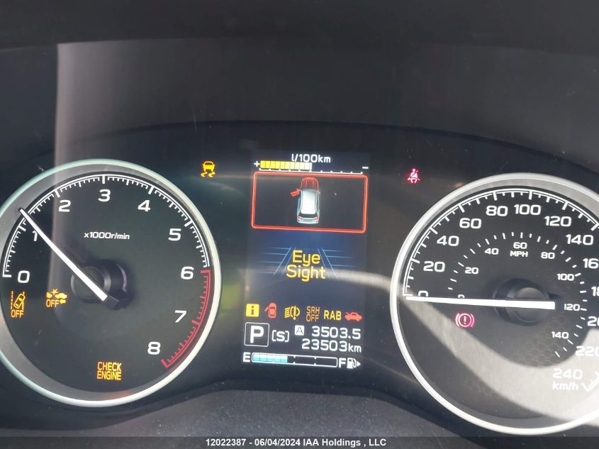 2022 Subaru Forester Convenience VIN: JF2SKEDC3NH471333 Lot: 12022387