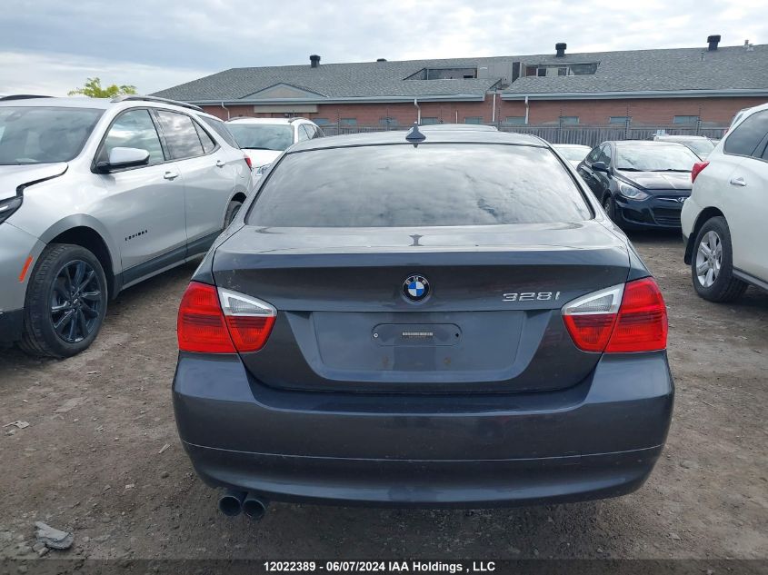 2007 BMW 3 Series VIN: WBAVA33527KX73804 Lot: 12022389