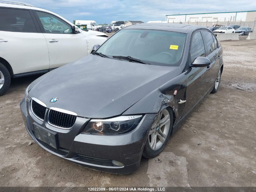 2007 BMW 3 Series VIN: WBAVA33527KX73804 Lot: 12022389