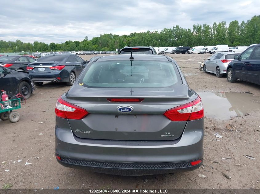 2013 Ford Focus VIN: 1FADP3F27DL101666 Lot: 12022404