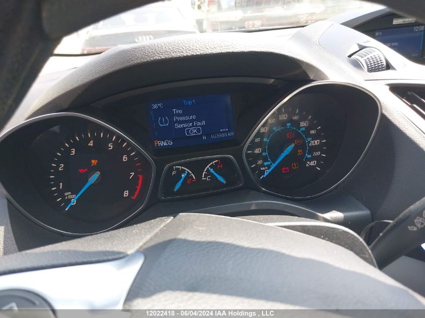 2014 Ford Escape Se VIN: 1FMCU9GX5EUD54164 Lot: 12022418