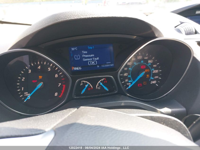 2014 Ford Escape Se VIN: 1FMCU9GX5EUD54164 Lot: 12022418