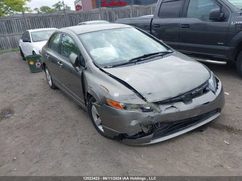 2008 Honda Civic VIN: 2HGFA16598H122980 Lot: 12022423