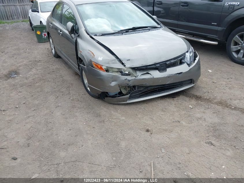 2008 Honda Civic VIN: 2HGFA16598H122980 Lot: 12022423