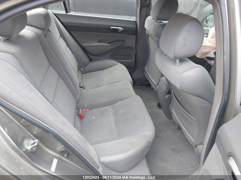 2008 Honda Civic VIN: 2HGFA16598H122980 Lot: 12022423