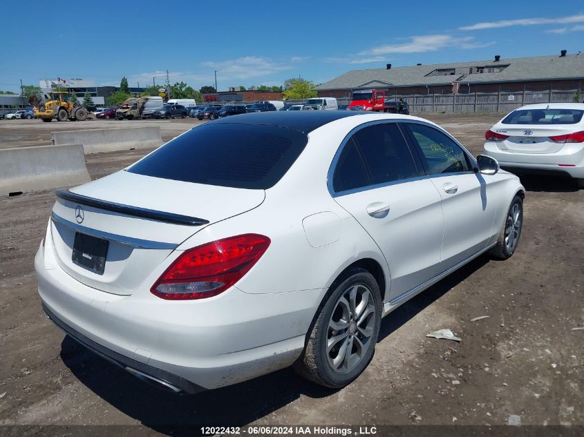 55SWF4KB2FU052432 2015 Mercedes-Benz C-Class C 300