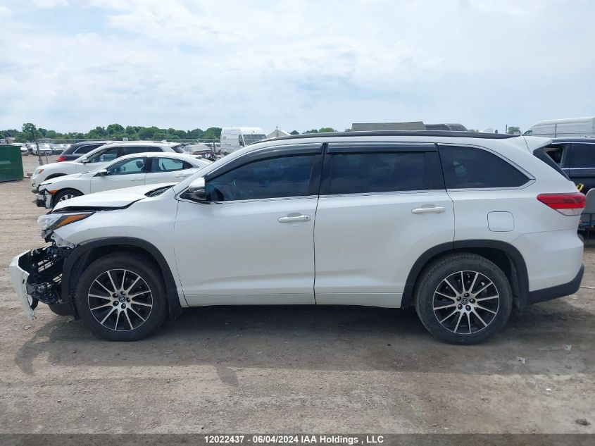 2017 Toyota Highlander Se/Xle VIN: 5TDJZRFH3HS369245 Lot: 12022437